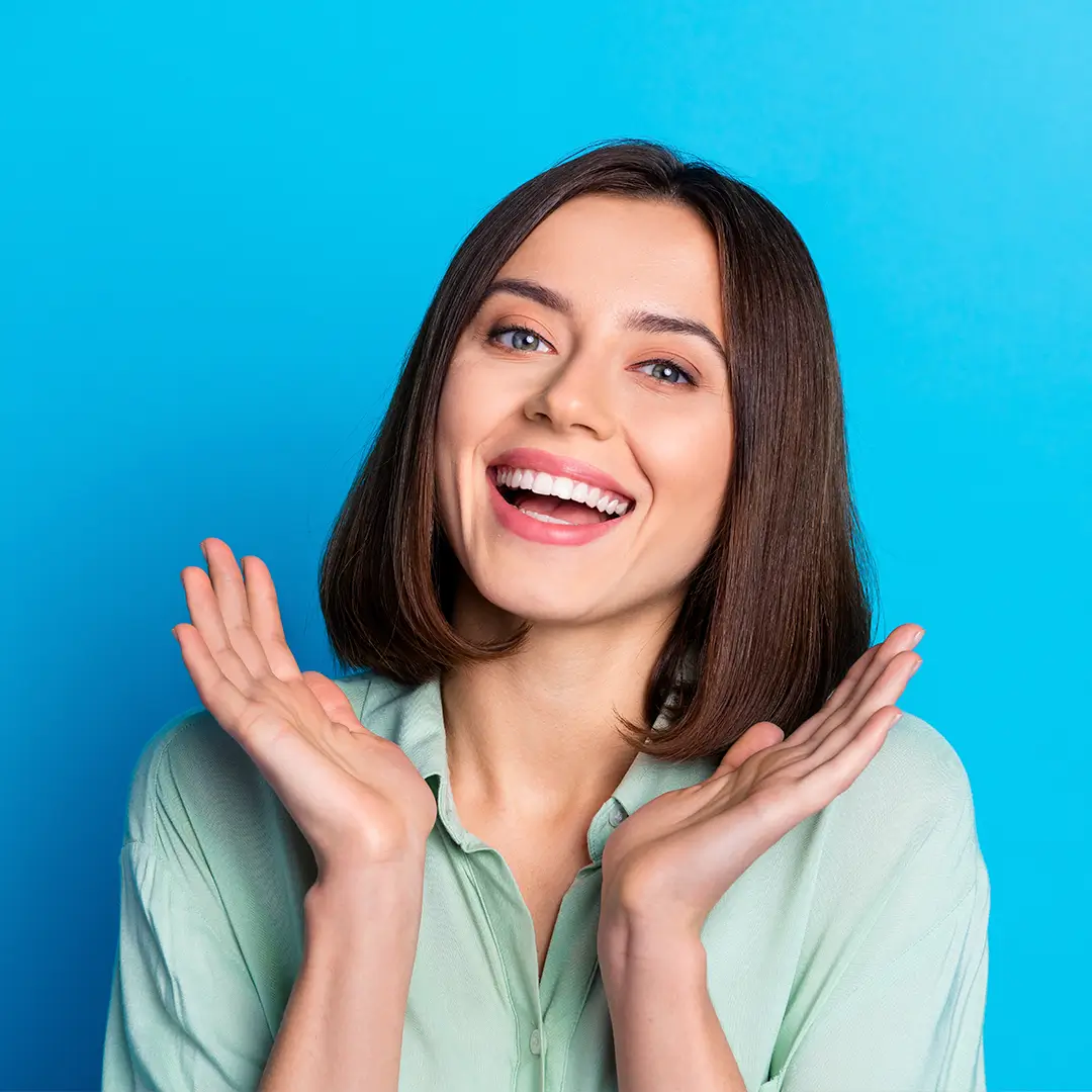 A Young Woman Smiling