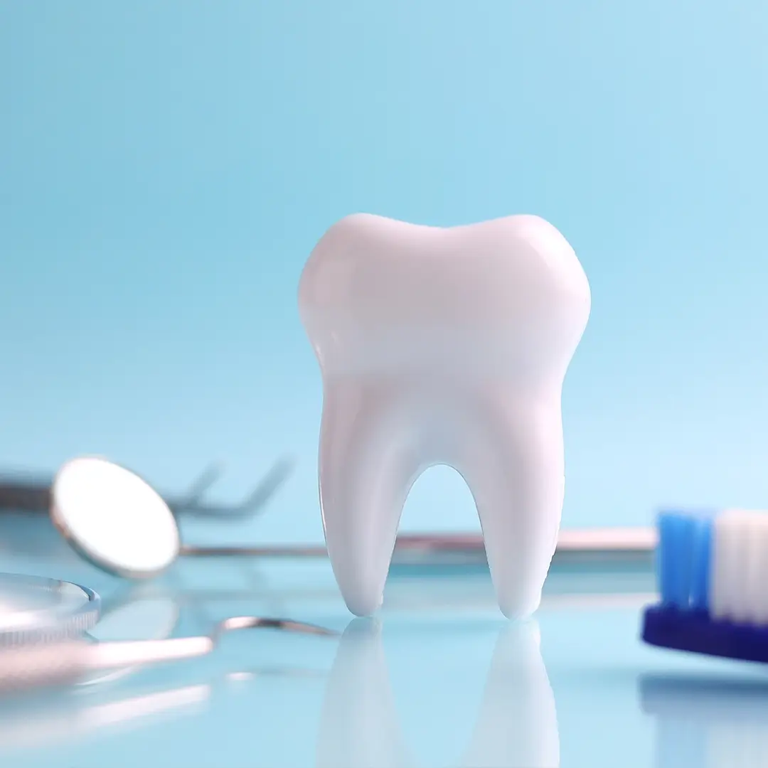 An Image Of A Single Dental Crown