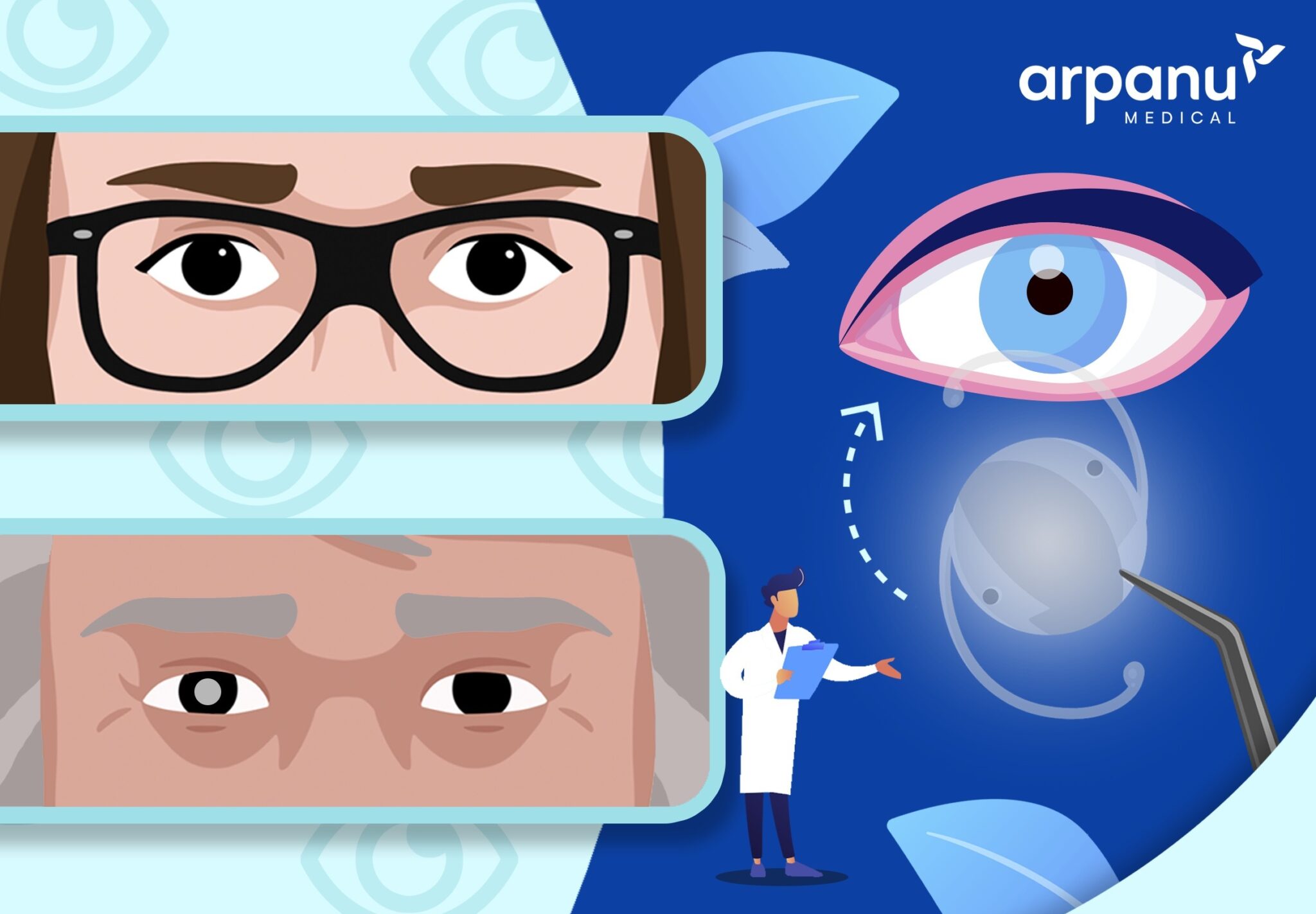 Lens Replacement Surgery Infographic